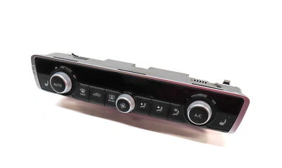 17-19 奥迪 A3 S3 RS3 (8V) 前前部暖通空调加热器空气交流气候控制面板 — 第 1/4 张图片