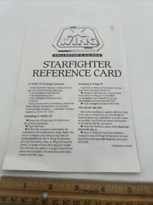 Lucas Arts Star Wars X-Wing Collector's CD-ROM PC Game Manual 1994 - Picture 1 of 2