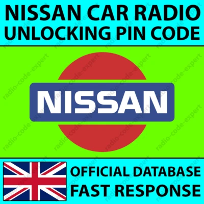 NISSAN RADIO CODE NISSAN RADIO PIN CODICE PER TUTTI I MODELLI JUKE MICRA NAVARA NOTE QASHQAI X-TRAIL