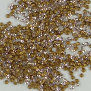 1012 PP8 LP * 100 strass Swarovski fond conique réf. 1012 (1,45mm) LIGHT PEACH G - Picture 1 of 4