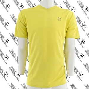 K-SWISS 101089 TITANIUM SS CREW PARA HOMBRES CORRIENDO CAMISETA DE TENIS DE EJERCICIO GRANDE - Imagen 1 de 4