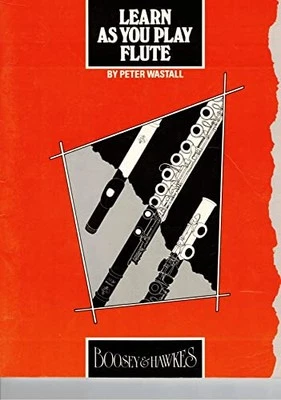 Learn As You Play Flute: Tutor Book by Peter Wastall Paperback Book The Cheap - Image 1 of 2