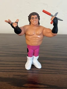 WWF Hasbro Brutus the Barber Beefcake con Tijeras Serie 1 WWE Lucha Libre Casi Nuevo/Como Nuevo! - Imagen 1 de 19