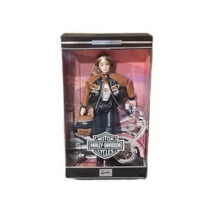 Muñeca Barbie rubia Harley Davidson con reflejos marrones Mattel #25637 NUEVA - Imagen 1 de 12