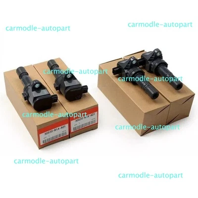 4PCS OEM 30520-R1A-A01 Ignition Coil Fit For 2012- 2023 Honda CR-V CIVIC IX Foto 1 de 4
