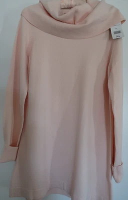 NUEVO SUÉTER TEJIDO TÚNICA CUELLO CAPUCHA TALLA L CONEXIÓN FRANCESA Foto 1 de 4