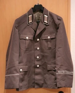 Stasi Uniformjacke Wachregiment Feliks Dzierzynski Offizier DDR ungetragen MfS - Picture 1 of 6