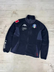 Vintage Kappa Fisi Fleece Jacket Audi Italia Men Size L blue - Picture 1 of 14