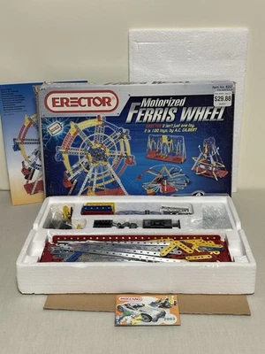 2003 Erector Motorized Ferris Wheel Set - Meccano 8257 Construction - 477 Pieces - Image 1 of 4