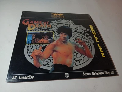 GAME OF DEATH (1978) MOVIE LASERDISC BRUCE LEE CHUCK NORRIS WIDESCREEN - Image 1 of 4