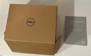 Dell Universal Dock D6000 USB 3.0 USB-C Dock Docking Station Open Box Unused - Afbeelding 1 van 7