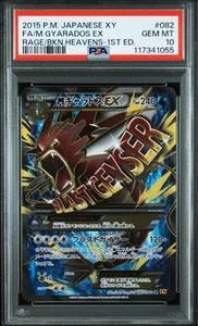 Pokémon Card PSA10 M Gyarados EX SR Japanese XY Rare Full Art Holo - Picture 1 of 8
