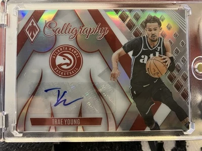 2023-24 Panini Phoenix - Calligraphy Trae Young #CG-TRY /49 - Image 1 of 4
