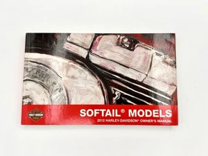 2012 HARLEY-DAVIDSON SOFTAIL MODELS OWNERS MANUAL, 99469-12 A - Picture 1 of 4