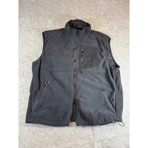 Vintage Y2K Columbia Titanium Interchange Fleece Vest Mens XL Gray Full Zip - Picture 1 of 8