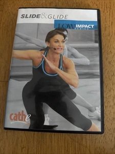 Cathe Friedrich Low Impact Series Slide 'N Glide Exercise (DVD) NEW - Picture 1 of 3
