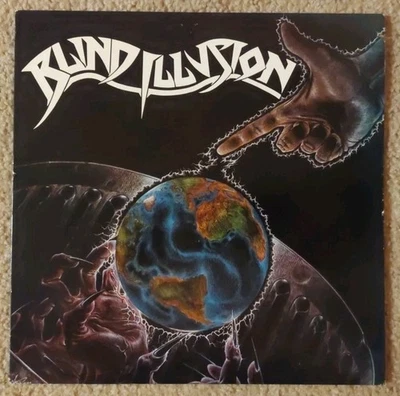 Blind Illusion: The Sane Asylum 1988 Combat Records Vinyl LP OIS VG+/VG+ Primus Foto 1 de 4
