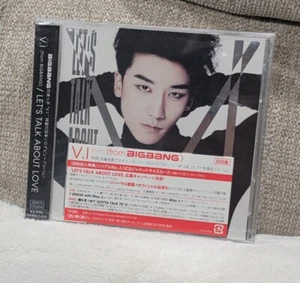 NEW/SEALED Bigbang V.I Lets Talk About Love 2 CD + DVD Album 2013 Avex Entertain - Picture 1 of 4