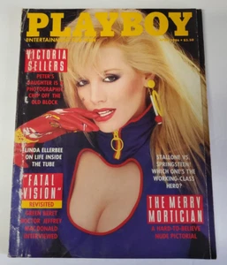 Playboy Magazine April 1986. Teri Weigel Miss April. Stallone vs Springsteen - Picture 1 of 3