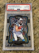 2017 Panini Select Premier #155 Christian McCaffrey Rookie PSA 10 GEM MINT! 1676