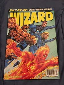 Wizard #74 Fantastic Four Cover Movie Coming October 1997 - Picture 1 of 2