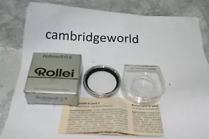 ROLLEI ROLLEISOFT ROLLEIFLEX SOFT FOCUS NEW BAY II 1 SOFT FOCUS LENS in BOX - Picture 1 of 2
