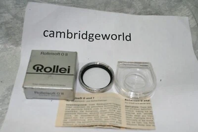 ROLLEI ROLLEISOFT ROLLEIFLEX SOFT FOCUS NEW BAY II 1 SOFT FOCUS LENS in BOX - Image 1 of 2