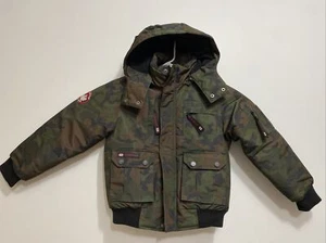 Canada Weather Gear Boys Camo Insulated Outerwear Coat Size S (8) maintains Warm - Picture 1 of 9