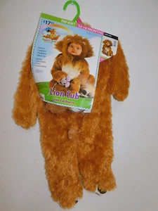 Lion Cub Infant Toddler Dress Up Halloween Costume 0-6 Months - Picture 1 of 6