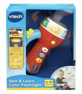 VTech Spin and Learn Color Flashlight Enhanced Flashlight Learning Toy - Image 1 of 3