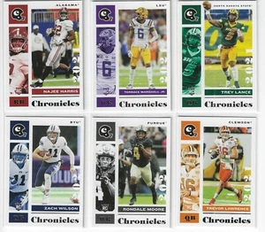 Lotto 6 Card Rookie 2021 Panini Cronache Draft Picks Calcio incl. Lancia Trey - Foto 1 di 2