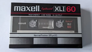 Maxell XLI 60 1982 Japan NEW 1psc - Zdjęcie 1 z 4