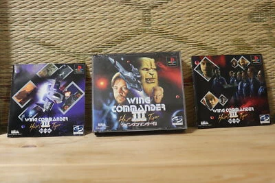 Wing Commander 3 Japan Playstation 1 PS1 Very Good+ Condition! - Image 1 of 4