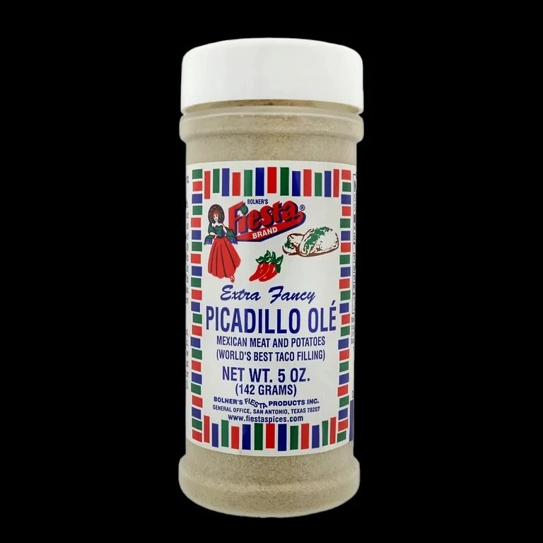 Extra Elegante Picadillo Ole Condimento Mexicano para Carne y Papa 5.0oz Botella Coctelera Foto 1 de 1