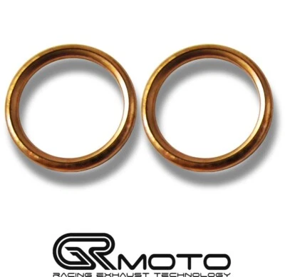 Exhaust Gaskets for YAMAHA MT07 MT-07 MT 07 (2014 - 2024) (275524274670) - Image 1 of 2