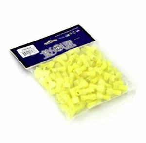 Absolute USA 12/10 Gauge Nylon Fully Insulated Male Quick Disconnects 100 Pack - Picture 1 of 1