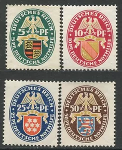 Escudos (4 sellos) Escudos (4 sellos) */MH 390/93 - Imagen 1 de 1