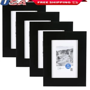 Durable 5x7 Ft Picture Frames Set 4 Wall Art Tabletop Display Gallery Decor New - Picture 1 of 8