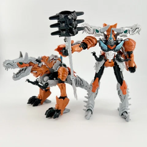 Transformers Age of Extinction Grimlock Excellent Condition No Scratch Cover