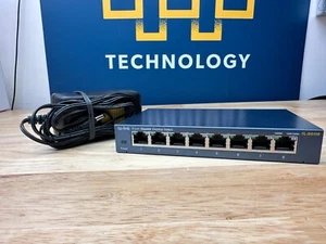 NETGEAR GS108 ProSafe (GS108-400NAS) 8 Port Standalone Gigabit Switch USED - Picture 1 of 3