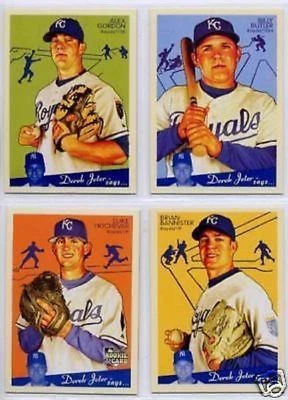 Kansas City ROYALS 2008 Goudey 4cd Team Set Luke Hochevar RC Billy Butler Gordon Foto 1 de 3