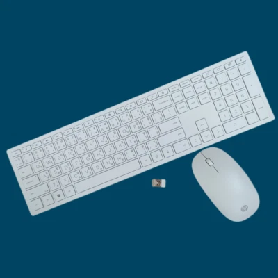 Thai layout wireless keyboard and mouse combo HSA-P003K HSA-P003M for HP - Image 1 of 4