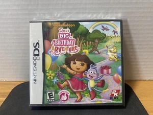 Dora's Big Birthday Adventure (Nintendo DS, 2010) Brand New - Picture 1 of 3