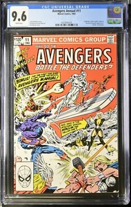 Avengers Annual #11 CGC 9.6 1st Supernalia Nebulon Silver Surfer 1982 Marvel - Picture 1 of 2