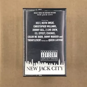 NEW JACK CITY Cassette Tape 90s Hip Hop ORIGINAL SOUNDTRACK ICE T 2 LIVE CREW - Picture 1 of 7