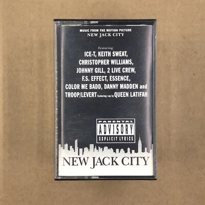 NEW JACK CITY Cassette Tape 90s Hip Hop ORIGINAL SOUNDTRACK ICE T 2 LIVE CREW - Image 1 of 4
