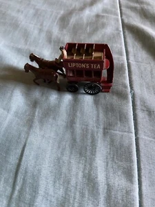 Matchbox Lesney Models of Yesteryear No. 12 Horse Drawn Lipton's Tea Bus - Picture 1 of 4