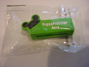 MISP Disney MAGICBANDS Passholder GREEN SLIDER Mickey EARS 2015 FREE SHIP - Picture 1 of 1