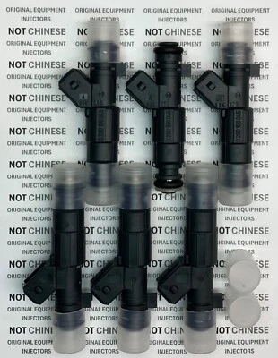 6 nuevos inyectores de combustible Bosch GM OEM 2003-200 Cadillac CTS 3,2 L 24406653 0280156045 Foto 1 de 3