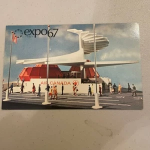 Expo 67 in Montreal, Kanada, mit dem kultigen Air Canada Pavillon - Bild 1 von 3
